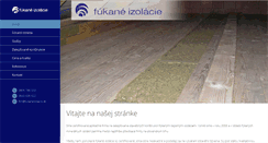 Desktop Screenshot of fukaneizolacie.sk